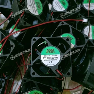 1 PCS FYH fan FYH6025D24MS DC24V 0.16A 6025 6CM cooling fan 2 wire - Picture 1 of 2
