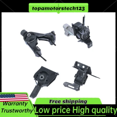 4pc Engine Motor & Trans Mounts For 2014-2019 Toyota Corolla 1.8L Engine Only - Image 1 of 4