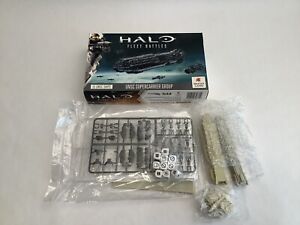 Halo Fleet Battles UNSC Supercarrier Group Punic Spartan Games NOS Open Box
