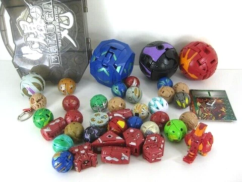 Lot Of Bakugan Battle Brawlers & Case Cover
