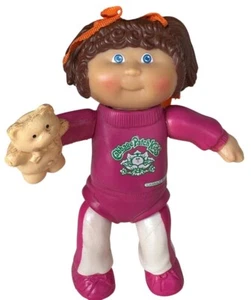 VINTAGE 1984 OAA, Inc. Cabbage Patch Kid Pink Retractable Figure 3.5" (SEE PICS) - Picture 1 of 13