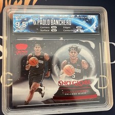 2022-23 Panini Crown Royale Paolo Banchero Sno Globe Asia Red #15 HGA 9.5 