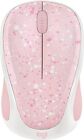 Logitech Mouse Beautiful pink/White Rose Splash M317 Wireless - 910-006213 NEW