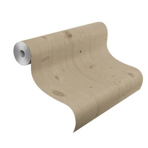 Papel pintado Rasch Vlies Selection 606256 marrón beige elegante madera - Imagen 1 de 4
