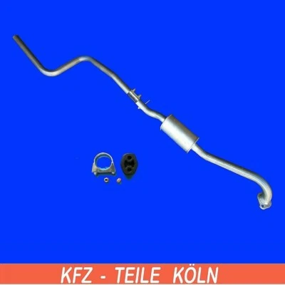 Silencieux Pour Ford Fusion / Ford Fiesta V (JH_, JD_) 1.6 TDCi + Ensemble - Photo 1/2