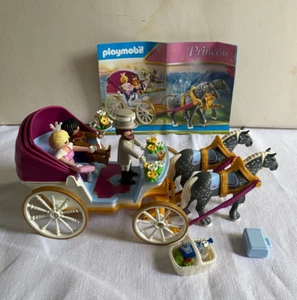 Playmobil - Princess - 70449 - mit Anleitung - Romantische Pferdekutsche - Bild 1 von 6