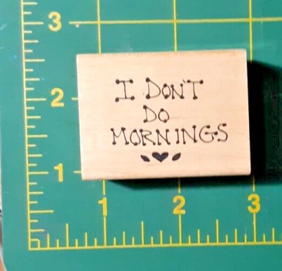 SELLO DE GOMA JUDITH E-22 Sarcástico Humor Divertido Diciendo Cangrejo Foto 1 de 2