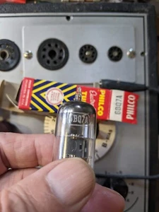 Philco 6BQ7A/6BZ7 Vacuum Tube (NOS) In Original Box Tested s15 - Picture 1 of 4