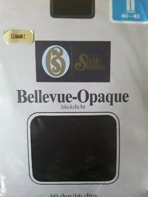 C&A Feinstrumpfhose Größe M 40/42 Sixth Sense bellevue opaque, 60den schwarz - Bild 1 von 4