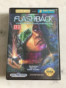 Flashback: The Quest For Identity | Sega Genesis | Box and Cartridge Only - Picture 1 of 7