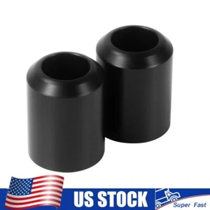 Replace Scratch-Resistant Motorcycle Crash Bar End Rubber Protection Universal - Picture 1 of 5