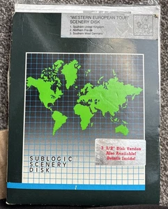 "Western European Tour" Scenery Disk Commodore Amiga on 3.5" disk - Picture 1 of 5