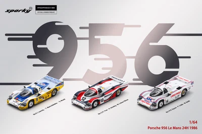 SPARKY 1/64 Porsche 956 24h Le Mans 1984-86 - Immagine 1 di 4