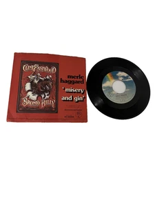 MERLE HAGGARD-MISERY AND GIN/NO ONE TO SING FOR-7"/PS-1980 MCA RECORDS EX/NM - Bild 1 von 2