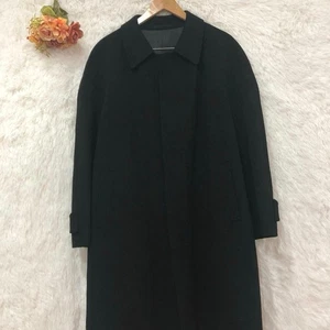 Cappotto lungo uomo HENRY POOLE misto cashmere lana supporto colletto taglia M made in Japan - Foto 1 di 14