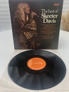 SKEETER DAVIS The Best Of RCA LSA 3153 1972 VINYL LP RECORD EX EX - Picture 1 of 6