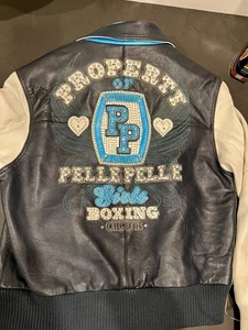Authentic Pelle Pelle Women's Bomber Style Leather Jacket American Bruiser - Picture 1 of 11
