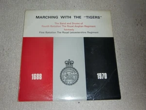 BAND & DRUMS of 4th BATTALION of THE ROYAL ANGLIAN REGT. 1688-1970. SUPER  LP) - Picture 1 of 7