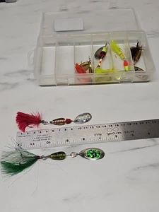 6 Angelköder French Blade Spin Bait Handarbeit hochwertige Materialien. - Bild 1 von 12