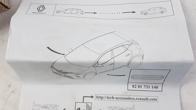 Original RENAULT Einstiegsleisten Satz 8201731140 B-Ware - Bild 1 von 2
