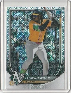 2025 Bowman Chrome Mojo Refractor Parallel #65 Lawrence Butler Athletics - Bild 1 von 1