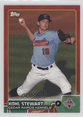 2015 Topps профессиональный дебют красный /5 Коль Стюарт No41 - Изображение 1 из 2