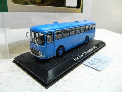 Atlas Bus Collection 1:72 1972 Fiat 306/3 Interurbano Bus Box 7 163 118 - Image 1 of 4