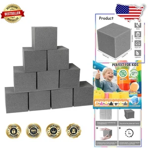 Vielseitiges 5" Schaumstoffwürfel Set - 24 Stück Schwammblöcke für Parkour und Spielbereiche - Bild 1 von 8