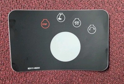 Kubota ZD21 Keyswitch Decal K3111-65240 K3111-65182 K3111-65241 - Image 1 of 2