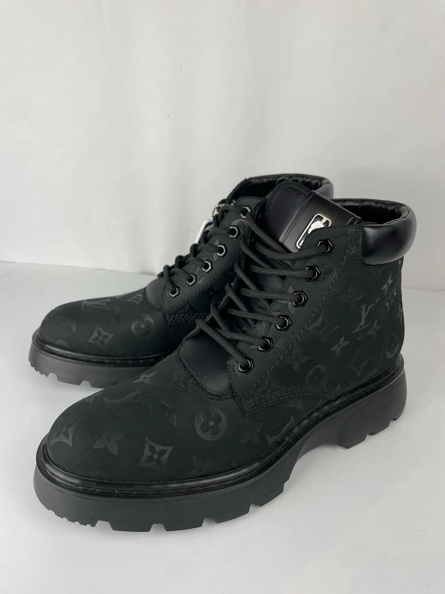 ゆ*か様 Louis Vuitton Botas Negro Gris antr Las mejores ofertas en Botas de gamuza para hombre Louis Vuitton