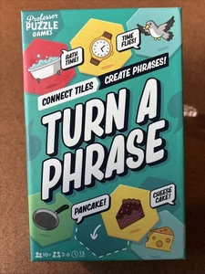 Juego de adivinar palabras Turn a Phrase. ¡Completo y divertido para todas las edades! Rompecabezas Professor - Imagen 1 de 10