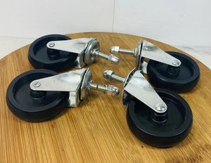 Pack de 4 ruedas de vástago giratorio de 5" - Imagen 1 de 3