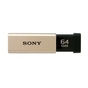Sony USB Memory USB3.0 64GB Gold High Speed USM64GTN Flash Drive Computer Japan - Picture 1 of 8