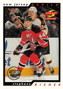 1996-97 Score Artist's Proofs #232 Stephane Richer - Picture 1 of 2