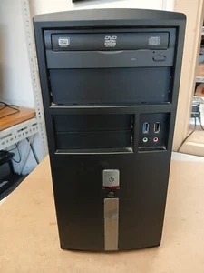 Minitower PC Windows XP 1 GB RAM, 40 GB HDD 2 PCI, Serial RS232 Parallel port - Picture 1 of 2