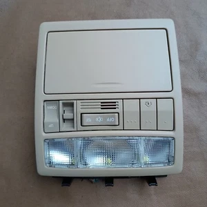 2009-2012 Toyota Venza Overhead Console Gray Dome Light Lamp w/ Homelink OEM - Picture 1 of 12