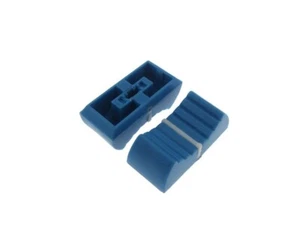 Tapa de perno para eje de 4 mm potenciómetro de olla deslizante 23x11 mm - azul - paquete de 5 - Imagen 1 de 1
