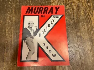 Murray the K The Big Holiday Show Program 1964 Vintage Incomplete Please Reads - Picture 1 of 6