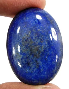 73.35 Ct Natural Lapis Lazuli Loose Gemstone Cabochon Cab Wire Wrap Stone - 1537 - Picture 1 of 2
