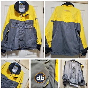 Dub Brand Weathergear Jacket Mens Large Gray Snow Ski Rain Foul Weather Outdoors - Picture 1 of 24