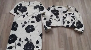 Abendkleid mit Jacke, Les VIPS (Italien) Gr. S (Gr. 36/38). Top Zustand. - Bild 1 von 5