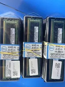 Memoria de servidor 64 GB DDR4 Samsung REG 2RX4 PC4-3200AA SNPP2MYXC/64G ECC RDIMM fabricante de equipos originales - Imagen 1 de 6