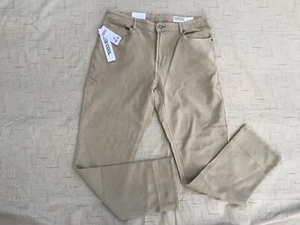 New 32 Degrees Cool stretch sweatpant Jeans slim straight fit 34x32 Desert Khaki - Picture 1 of 6