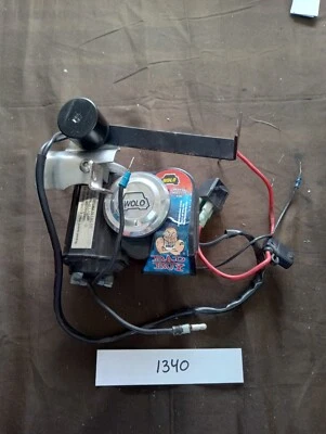 Harley-Davidson WOLO Bad Boy Air Horn 419 com fiação - Imagem 1 de 4