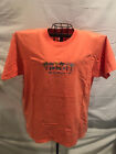 Myrtle Beach Sc Womens Large Orange T Shirt Embroidered Short Sleeve Js