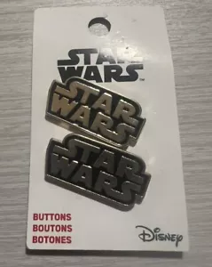 Star Wars Logo Buttons New - Picture 1 of 2