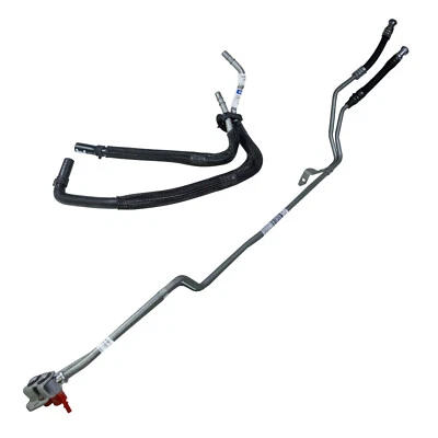 Juego de tubos de manguera de línea de enfriador de aceite de transmisión Ford Super Duty 11-16 OEM NUEVO 11-16 Foto 1 de 4