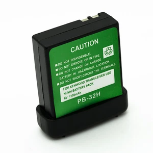 Batería 6V 1100mAh NiMh para Kenwood PB-32, PB-32H, TH-22, TH-22A, TH-22AT - Imagen 1 de 5