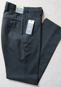 BOYS M&S BLACK TROUSERS W 26 L 31 BRAND NEW RRP £39.50 SLIM FIT - Picture 1 of 3