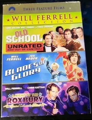 Will Ferrell Collection Old School Blades of Glory Night at The Roxbury DVD - Image 1 of 2